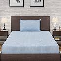 Amazon Brand – Umi 144 TC 100% Cotton Printed Single Bedsheet Set with One Pillow Case | Twin Sheet Set|Breathable and Skin Friendly| Oeko-Tex Certified 60x90 Inches, Constant Change