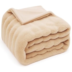 amazon brand - umi sherpa blanket for winter king size 500gsm ultra super soft luxury sherpa fleece for heavy winter mid winter amp ac room 88x90 inches aqua amp white