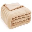 Amazon Brand - Umi Fleece Sherpa Blanket for Winter Single Bed 500GSM, Ultra Super Soft Comfort &amp; Luxury Flannel for Heavy Winter, Mid Winter &amp; AC Room (60X90 Inches, Aqua &amp; White)