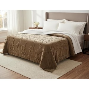 amazon brand - umi sherpa blanket for winter king size 500gsm ultra super soft luxury sherpa fleece for heavy winter mid winter amp ac room 88x90 inches aqua amp white