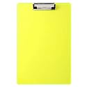 Amazon Brand – Umi Fluorescent Green Semi Transparent Acrylic Clipboard Exam Pad Paper Board Writing Pad 1pc