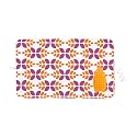 Amazon Brand - Umi Iron Mat for Ironing Clothes | Heat Resistant Ironing Mat for Bed with Attached Silicon Iron Pad | Portable & Washable, Size- 120x70cm, (Multicolor)