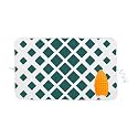 Amazon Brand - Umi Iron Mat for Ironing Clothes | Heat Resistant Ironing Mat for Bed with Attached Silicon Iron Pad | Portable & Washable, Size- 120x70cm, (Teal)