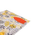 Amazon Brand - Umi ProMat Iron Mat for Ironing Clothes|Heat Resistant Ironing Mat for Bed with Attached Silicon Iron Pad| Foldable & Washable, Size- 120x70cm, (Floral)