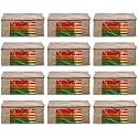 Amazon Brand - Umi. Non-Woven Plain Saree Cover/Cloth Storage/Organizer with Transparent Window (Pack of 12, Beige)