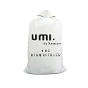 Amazon Brand - Umi. Premium 4 Kg Beans for Bean Bag Filling - White XXX (4 kg Beans - 2800 Grams net Weight as per Indian Standards)
