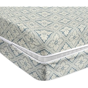 amazon brand - umi premium cotton 220tc 78 x 72 x 8 king size super soft double bed mattress cover protector with zipchainprovides all around protection - 1 pc silver amp white 78 x 72 x 8