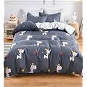 Amazon Brand – Umi Super Soft Brushed Microfiber Cotton Double Quilt Cover Blanket Cover Razai Duvet Cover Comforter Cover for Double Size Duvets with Zip (90"X100"(Inches), Beige)