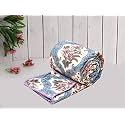 Amazon Brand - Umi Super Soft Brushed Microfiber Cotton 3 Layer Breathable Single Dohar 57X87(Inches) 144X220(CM) Flannel Dohar Throws for Bed
