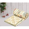Amazon Brand - Umi Super Soft Brushed Microfiber Cotton 3 Layer Breathable Single Dohar Lightweight Summer Blanket Dohar 57X87(Inches) 144X220(CM) Flannel Dohar Throws for Bed