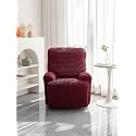 Amazon Brand - Umi Super Stretch Recliner Cover Recliner Couch Covers Recliner Chair Cover Form Fitted Non Slip Reclining Slipcovers for Standard Large Recliner, Soft Thick, Pack of 1, Maroon