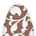 Amazon Brand - Umi ThermoGuard Ironing Board Cover | Reusable &amp; Washable Ironing Board Cover for Iron &amp; Steam Press, Size- 122x43 cm, (Brown)