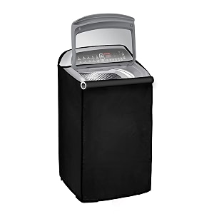 amazon brand - umi top load washing machine cover suitable for ifb back panel 85 kg 9 kg 95 kg 10 kg 105 kg 11 kg 115 kg 12 kg 66cmsx63cmsx99cms black