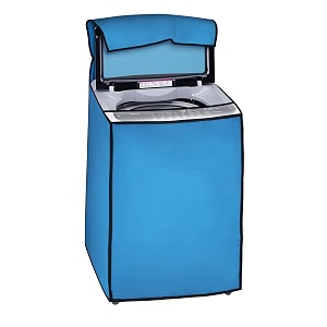 amazon brand - umi top load washing machine cover suitable for ifb 65 kg 7 kg 75 kg 8 kg 85 kg 9 kg 95 kg 10 kg 60cmsx60cmsx90cms sky blue
