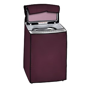 amazon brand - umi top load washing machine cover suitable for ifb 65 kg 7 kg 75 kg 8 kg 85 kg 9 kg 95 kg 10 kg 60cmsx60cmsx90cms maroon