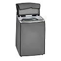 Amazon Brand - Umi. Top Load Washing Machine Cover Suitable for IFB 6.5 Kg, 7 Kg, 7.5 Kg, 8 Kg, 8.5 Kg, 9 Kg, 9.5 Kg, 10 Kg (60cmsX60cmsX90cms, GREY)