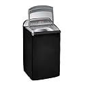 Amazon Brand - Umi. Top Load Washing Machine Cover Suitable for IFB Back Panel 8.5 Kg, 9 Kg, 9.5 Kg, 10 Kg, 10.5 Kg, 11 Kg, 11.5 Kg, 12 Kg (66cmsX63cmsX99cms, BLACK)