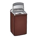 Amazon Brand - Umi. Top Load Washing Machine Cover Suitable for IFB Back Panel 8.5 Kg, 9 Kg, 9.5 Kg, 10 Kg, 10.5 Kg, 11 Kg, 11.5 Kg, 12 Kg (66cmsX63cmsX99cms, BROWN)