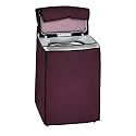 Amazon Brand - Umi. Top Load Washing Machine Cover Suitable for IFB 6.5 Kg, 7 Kg, 7.5 Kg, 8 Kg, 8.5 Kg, 9 Kg, 9.5 Kg, 10 Kg (60cmsX60cmsX90cms, MAROON)