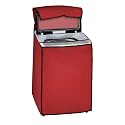 Amazon Brand - Umi. Top Load Washing Machine Cover Suitable for IFB 6.5 Kg, 7 Kg, 7.5 Kg, 8 Kg, 8.5 Kg, 9 Kg, 9.5 Kg, 10 Kg (60cmsX60cmsX90cms, RED)