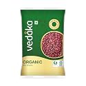 Amazon Brand - Vedaka Organic Red Rajma 500G | Low In Fat | Naturally Rich Source Of Protein & Fiber | Cholesterol Free & No Added Additives
