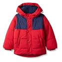 Amazon Essentials Babies, Toddlers, and Boys' Heavyweight Hooded Puffer Jacket
