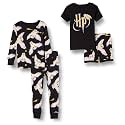 Amazon Essentials Babies, Toddlers and Boys' Snug-Fit Cotton Rib Pajama Sleepwear Sets, Multipacks