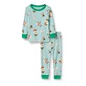 Amazon Essentials Babies, Toddlers and Boys' Snug-Fit Cotton Rib Pajama Sleepwear Sets, Multipacks
