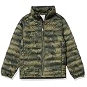 Amazon Essentials Boys and Toddlers' Lightweight Water-Resistant Packable Puffer Jacket