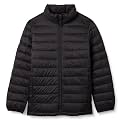 Amazon Essentials Boys and Toddlers' Lightweight Water-Resistant Packable Puffer Jacket