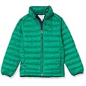Amazon Essentials Boys and Toddlers' Lightweight Water-Resistant Packable Puffer Jacket