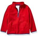 Amazon Essentials Boys and Toddlers' Long Sleeve Midweight Polar Fleece Quarter-Zip Pullover Jacket