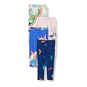 Amazon Essentials Girls' Cotton Stretch Leggings, Multipacks