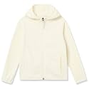 Amazon Essentials Girls and Toddlers' Fleece Full-Zip Hooded Lightweight Jacket for Spring