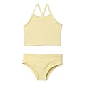 Amazon Essentials Girls and Toddlers' Quick-Dry Tankini Set