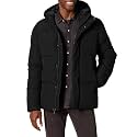 Amazon Essentials Men's Mid-Length Winter Jacket Hooded Puffer Coat (Available in Big &amp; Tall)