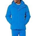 Amazon Essentials Men's Mid-Length Winter Jacket Hooded Puffer Coat (Available in Big &amp; Tall)