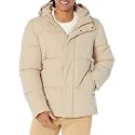 Amazon Essentials Men's Mid-Length Winter Jacket Hooded Puffer Coat (Available in Big &amp; Tall)