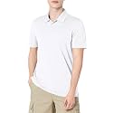 Amazon Essentials Men's Moisture Wicking Golf Polo Shirt, Short Sleeve, Slim-Fit, Quick-Dry, Active Wear