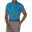Amazon Essentials Men's Moisture Wicking Golf Polo Shirt, Short Sleeve, Slim-Fit, Quick-Dry, Active Wear