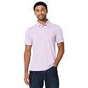 Amazon Essentials Men's Moisture Wicking Golf Polo Shirt, Short Sleeve, Slim-Fit, Quick-Dry, Active Wear