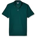 Amazon Essentials Men's Moisture Wicking Golf Polo Shirt, Short Sleeve, Slim-Fit, Quick-Dry, Active Wear
