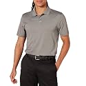 Amazon Essentials Men's Moisture Wicking Golf Polo Shirt, Short Sleeve, Slim-Fit, Quick-Dry, Active Wear