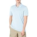 Amazon Essentials Men's Moisture Wicking Golf Polo Shirt, Short Sleeve, Slim-Fit, Quick-Dry, Active Wear