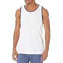 Amazon Essentials Men's Regular-Fit Sleeveless Tank Top, 100% Cotton