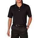 Amazon Essentials Men's Regular Fit Golf Polo Shirt, Moisture-Wicking Quick Dry, Recycled Polyester, Short Sleeve