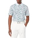 Amazon Essentials Men's Regular Fit Golf Polo Shirt, Moisture-Wicking Quick Dry, Recycled Polyester, Short Sleeve