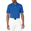 Amazon Essentials Men's Regular Fit Golf Polo Shirt, Moisture-Wicking Quick Dry, Recycled Polyester, Short Sleeve