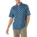 Amazon Essentials Men's Regular Fit Golf Polo Shirt, Moisture-Wicking Quick Dry, Recycled Polyester, Short Sleeve