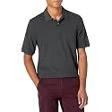 Amazon Essentials Men's Regular-Fit Cotton Pique Polo Shirt, Short Sleeve (Available in Big &amp; Tall)
